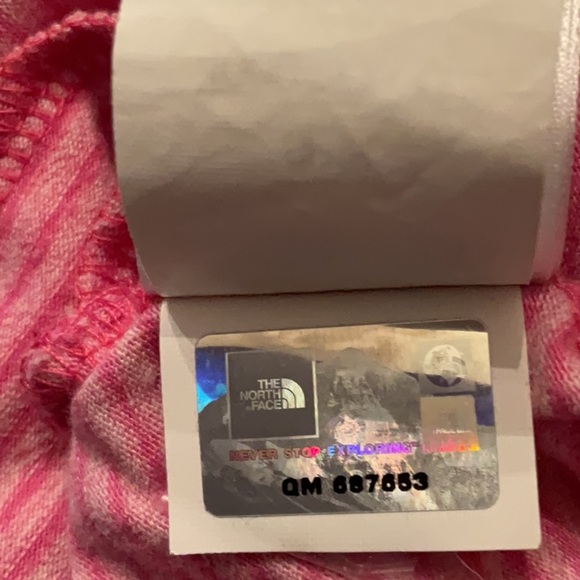 The North Face Pink Striped Shorts Romper - Picture 9 of 10